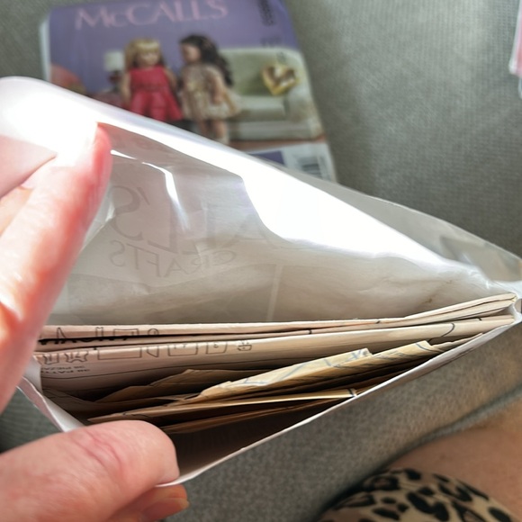 4 McCall’s doll clothes patterns - Picture 6 of 6